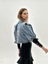 Kratka traper jakna s aplikacijama – Statement Denim