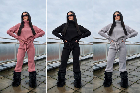 Pleteni komplet Soft Knit