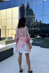 Pink Blossom Mini Dress