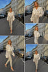 Šljokičaste slim pantalone visokog struka – Glow effect bez truda